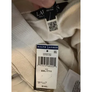 Lauren Ralph Lauren Women's Cream Jogger Drawstring Logo Sz XXL NWT $145 thumbnail 13
