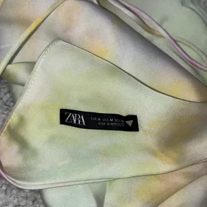 Zara Tie Dye Tie Back Crop Top Womens Size Medium thumbnail 2