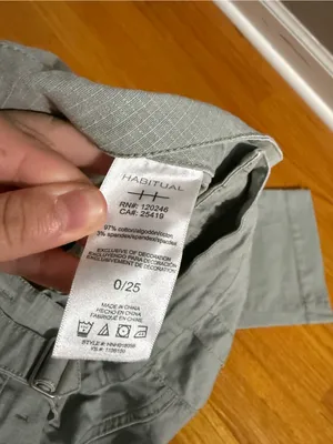 Habitual Sage Green Ripstop Pants Size 0/25 thumbnail 4