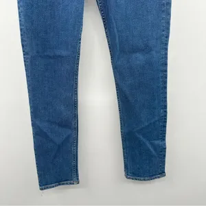 Re/done High Rise Medium Wash Skinny Leg Jeans Button Fly Sz‎ 30 thumbnail 3