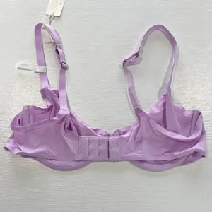 Aerie New SMOOTHEZ Microfiber Underwire Unlined Bra Lavender Lake Size 36C thumbnail 11