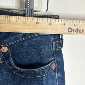 True Religion Women's Becky Bootcut Y2K Section Denim Jeans Blue Size 27‎ thumbnail 6