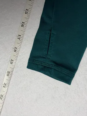 Spyder Active Fleece Lined Top Women's S Green Stretch Activewear Yoga Gorpcore thumbnail 9