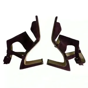 Enzo Angiolini Women's Trudy Sandal‎ Purple Strappy Block Heels 8.5 thumbnail 7
