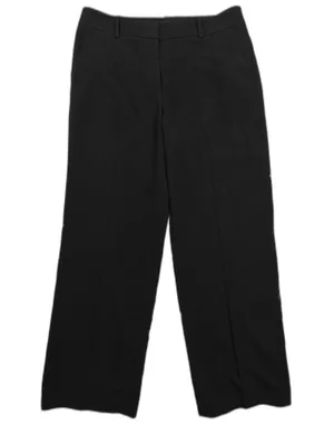 Womens Ann Taylor LOFT Dress Pants Black Size 14 thumbnail 1