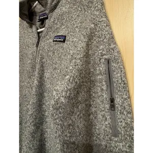 Patagonia Women’s Better Sweater 1/4 Zip Fleece Pullover Gray Size M thumbnail 4