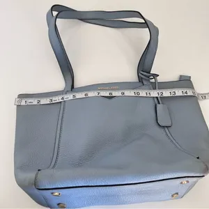 Michael Kors Whitney‎ Pebbled Leather Tote Pale Blue thumbnail 13