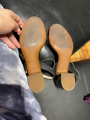 Cole Haan Josie Leather Ankle Strap Chunky Block Heeled Kitten Sandals thumbnail 8