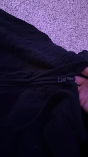 Brandy Melville Navy Zip-Up thumbnail 5