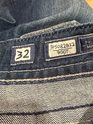Miss Me Dark Blue‎ Bootcut Jeans with Wing Embroidery 32 thumbnail 6