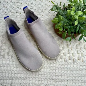ROTHY'S Women's Size 6.5 Chelsea Boot Shoes Lilac Gray Slip On High Top Sneaker thumbnail 6