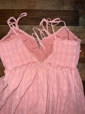 Forever 21 Pink Tie-Shoulder Mini Sundress thumbnail 5