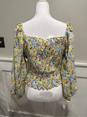 Floral Wrap Tie thumbnail 2