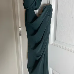 Zara Woman’s Draped Cut-Out Strapless Dress Size Large thumbnail 5