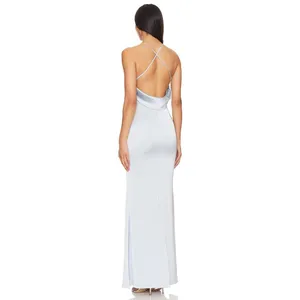 Katie May Ryder Gown in Celestial Blue Small New Womens Maxi Dress thumbnail 2