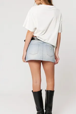 Pacsun Lowrise jean mini skirt thumbnail 2