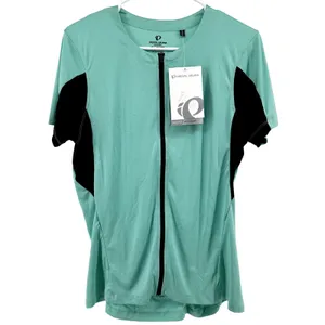 Pearl Izumi Select Cycling Jersey Athletic Top Full Zip Colorblock Mint XL NWT thumbnail 2