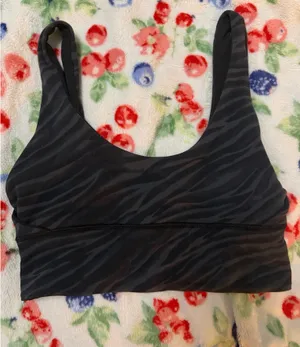 Lululemon Reversible Align Bra A/B animal print thumbnail 3