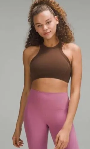 Lululemon Ribbed High Neck Bra thumbnail 1