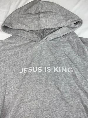 Faith Hoodie Gray thumbnail 5