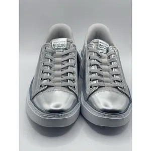 NEW Sketchers Snoop Dogg Silver‎ Metallic WOMENS Size 7.5 thumbnail 2