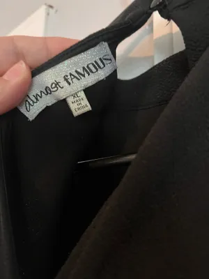 Almost Famous Dress Black Mini thumbnail 3