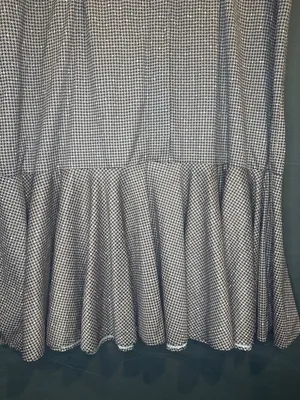 Risa Ann New York Dress Womens 16.5 Lagenlook Victorian Retro Midi Silky Ruffle thumbnail 4