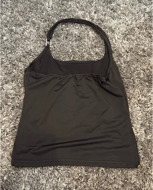 Black halter top thumbnail 2