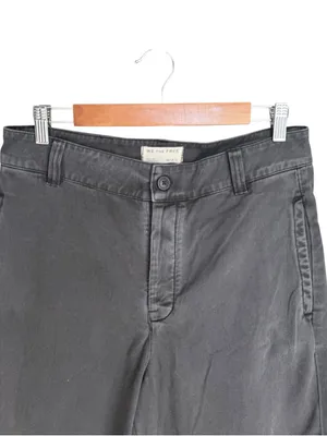 Free People - NWT Washed Black Utility Wide Leg Pants Sz 8 thumbnail 3