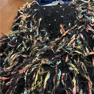 Blue Blush Colorful Fringe Sweater thumbnail 5