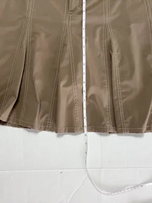 Athleta Whatever A-Line Skort Flare Active Skirt with Shorts - Size 4 - Tan thumbnail 6