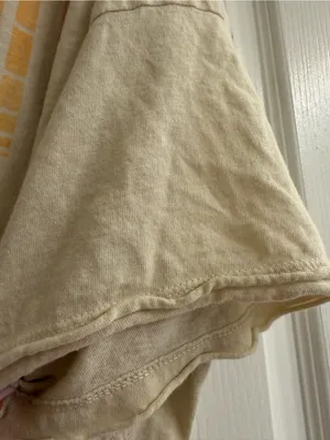 Aerie Tan Retro Graphic ‘In My Element’ Oversized Boyfriend T-Shirt - size M thumbnail 4