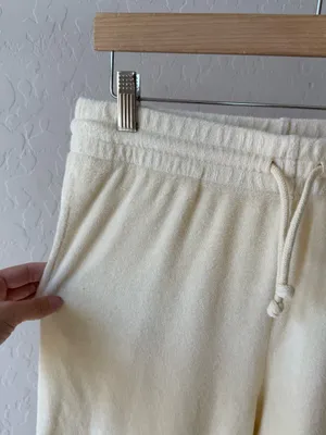 Aritzia TNA Butter Yellow Terry Cloth Jogger thumbnail 4
