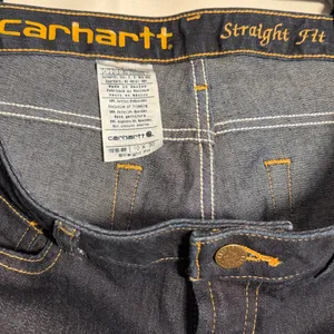 NWOT Carhartt‎ Women’s Straight Fit Dark Wash Jeans Size 10 thumbnail 3