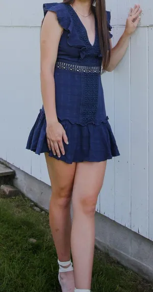 Navy sundress thumbnail 1
