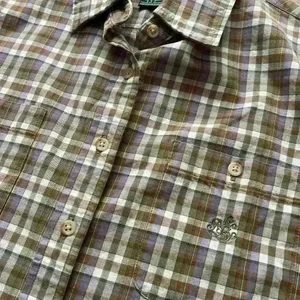 Lauren By Ralph Lauren Plaid Spring Buttondown Women’s Large thumbnail 4