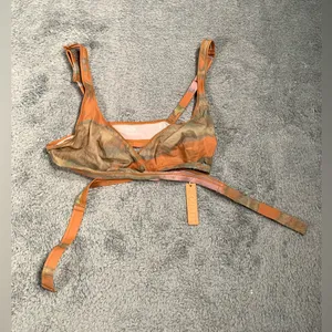 NWT Skims jelly sheer Wrap bralette tie dye medium thumbnail 2