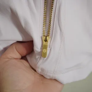 Lululemon Size 10 Define Jacket Pink Gold Zipper Athleisure Gym Travel School thumbnail 3