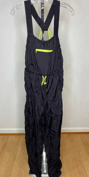 Free People Movement When In Roam Packable Onesie Overalls Bib thumbnail 4
