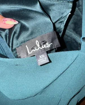 XS Dress Lulus Green Maxi thumbnail 5