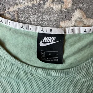 Nike Sage Green Mesh T-Shirt thumbnail 5