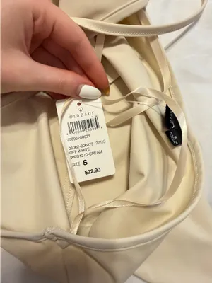 Cream Windsor Top Tank thumbnail 2