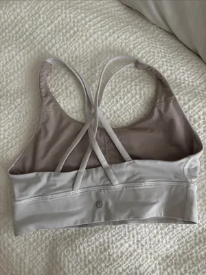 lululemon white Energy Bra thumbnail 4