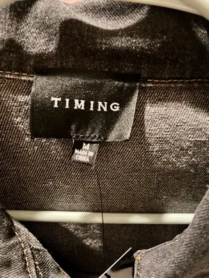 Timing Denim Washed Black  thumbnail 4