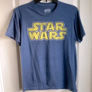 Star Wars Mad Engine blue logo shirt thumbnail 1