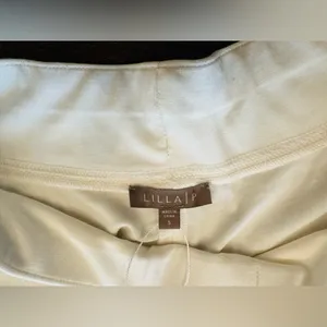 NWT Lilla P White Midi Skirt-Size Small/Stretchy Waist*Marks* thumbnail 6