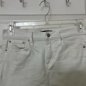 J Crew Mercantile White Denim Mini Skirt Size 2 thumbnail 12