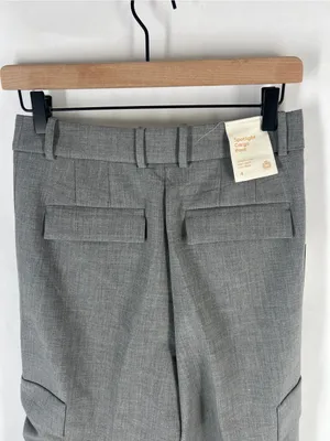 Aritzia Babaton Spotlight Cargo Pant Heather Medium Grey Size 4 NWT thumbnail 7
