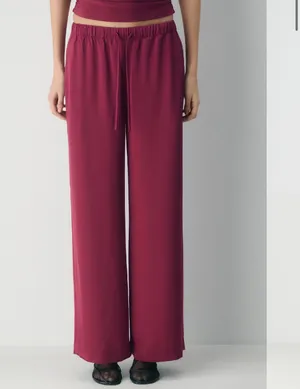 Aritzia lodge pants satin  thumbnail 3