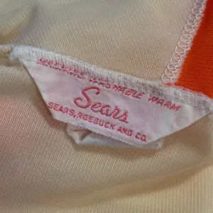 Vintage y2k sears 60s sheer nightgown yellow trim retro 70s dress 32-34 small thumbnail 13